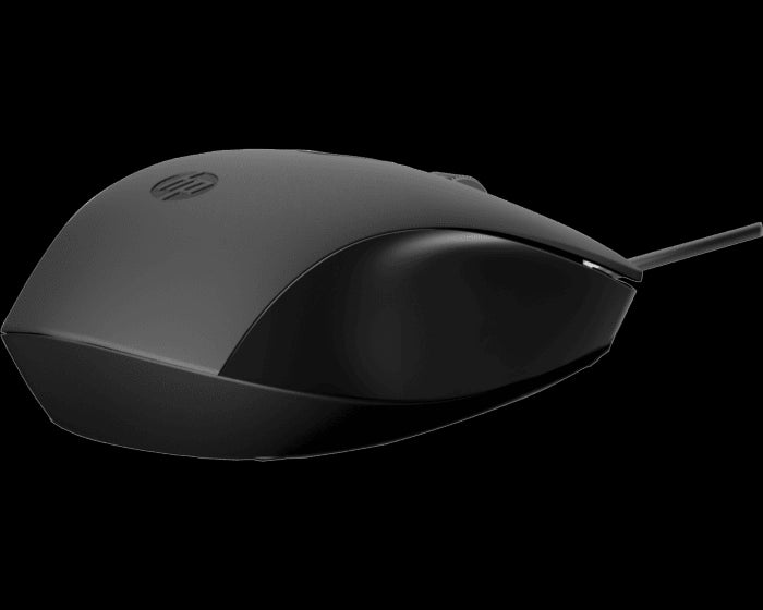 HP 150 Wired Ambidextrous USB-A 1600 DPI Mouse HP 150 Wired Ambidextrous USB-A 1600 DPI Mouse